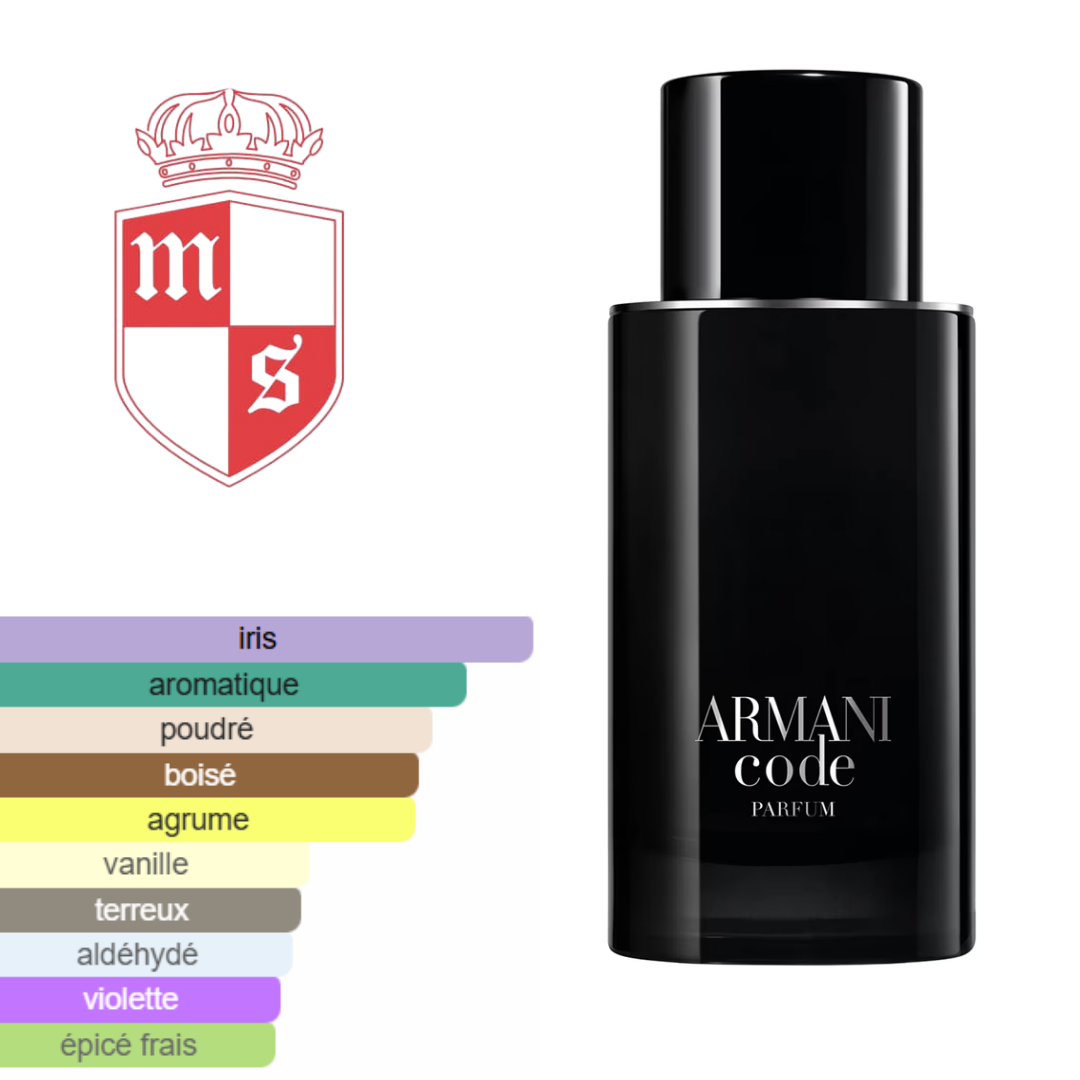 Extrait de ARMANI CODE qualité premuim .