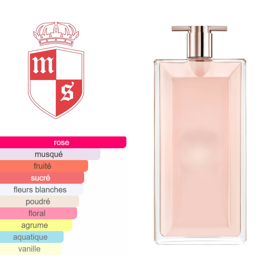 Extrait de Maison L'ancome IDOLE qualité premuim .