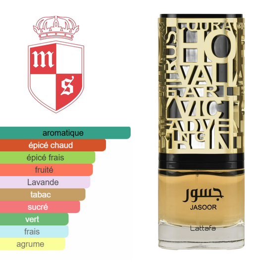 Extrait de LATAFFA JASOOR qualité premuim.