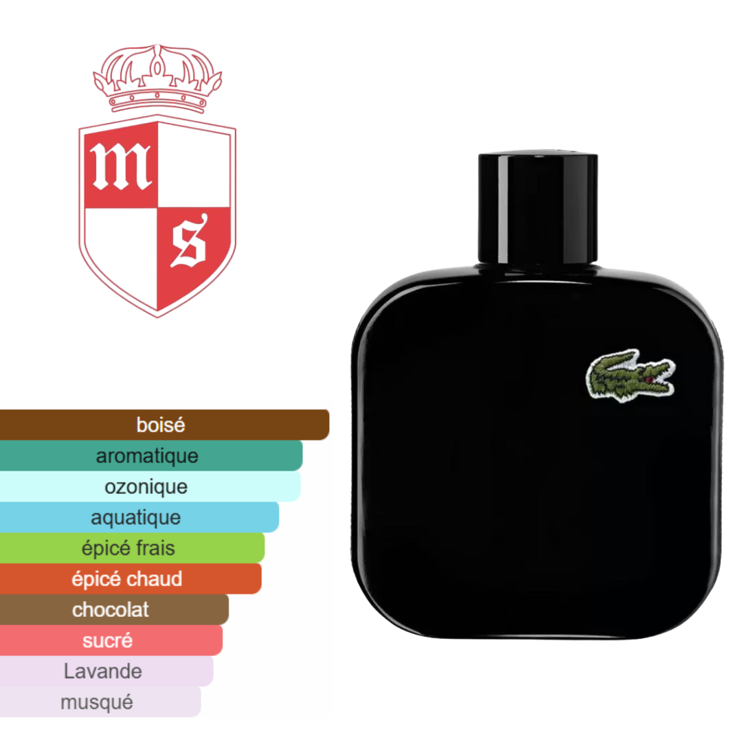 Extrait de LACOSTE L.12.12 NOIR qualité premuim.