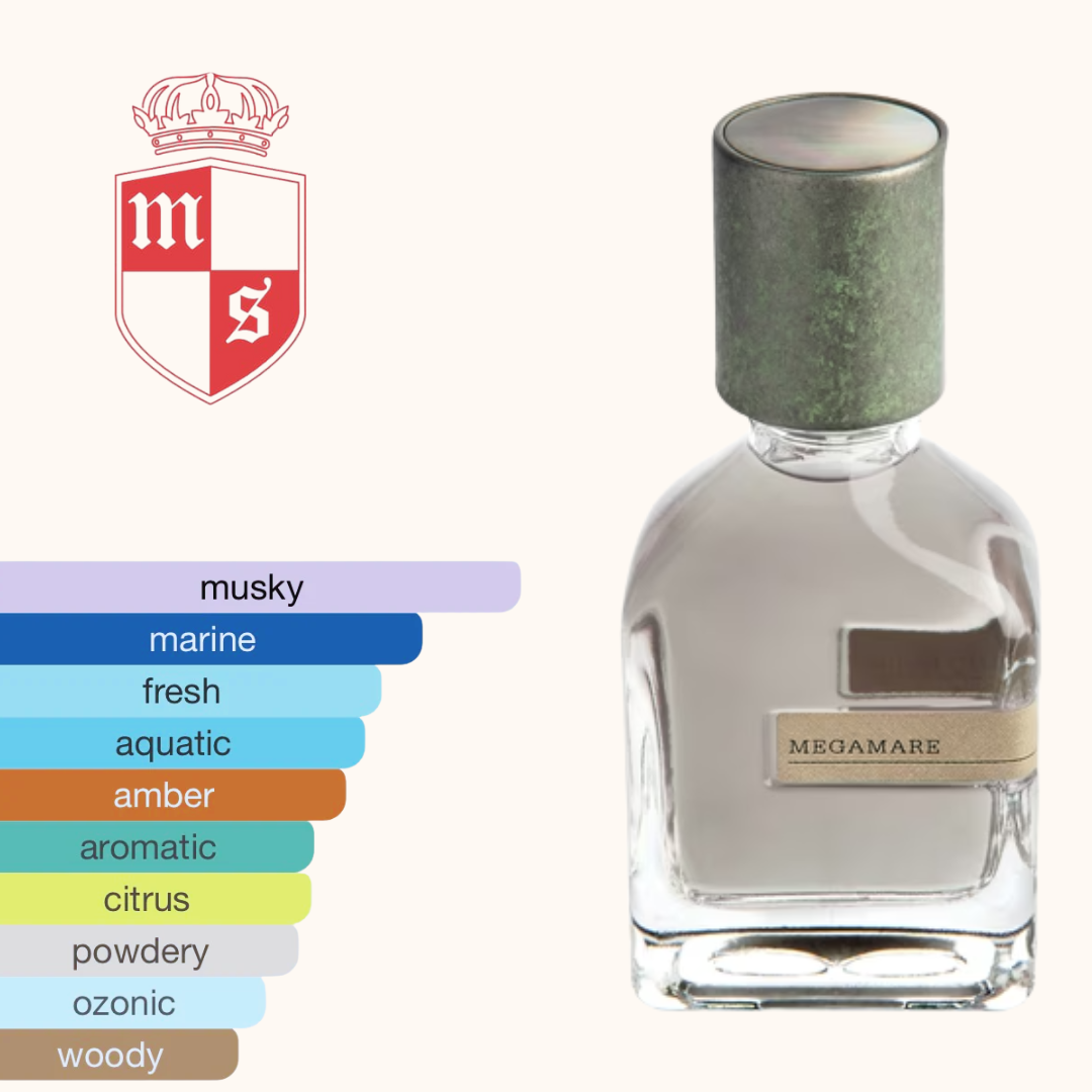 Extrait ORTO PARISI MEGAMARE qualité premuim.