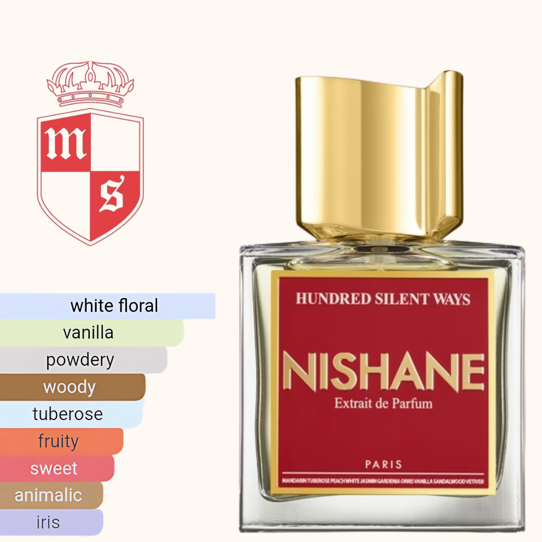 Extrait de Nishane Hundred Silent Ways qualité premuim.