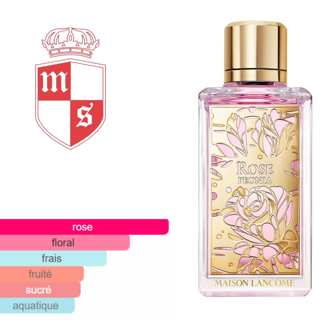 Extrait de MAISON LANCOME ROSE PEONIA qualité premuim .