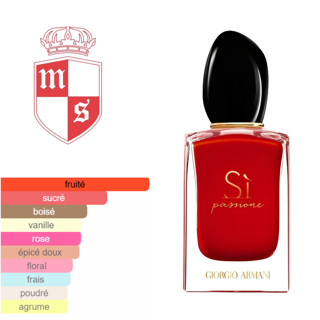 Extrait de SI PASSIONE Armani qualité premuim .