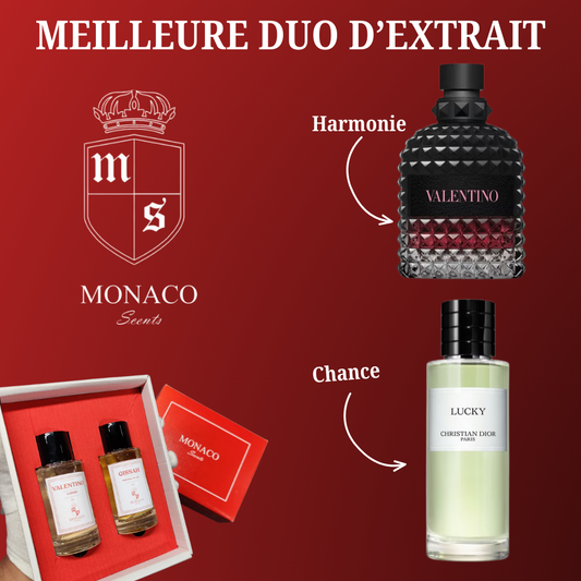 Coffret Extraits Valentino UOMO + DIOR LUCKY qualité supérieure .