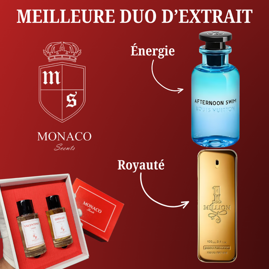 Coffret Extraits Louis vuitton AFTERNOON SWIM+ PACO RABANNE ONE MILLION qualité supérieure .