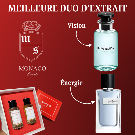 Coffret Extraits Louis vuitton IMAGINATION+ YSL Y qualité supérieure .